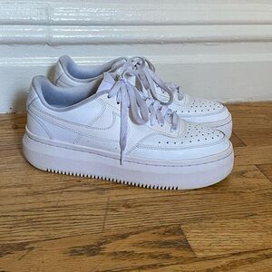 Nike All-White Low-Top Sneakers
